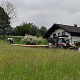 Wiederaufstellung des Friedenskreuzes